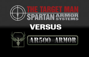 The Target Man Spartan Omega Armor vs AR500 Armor 